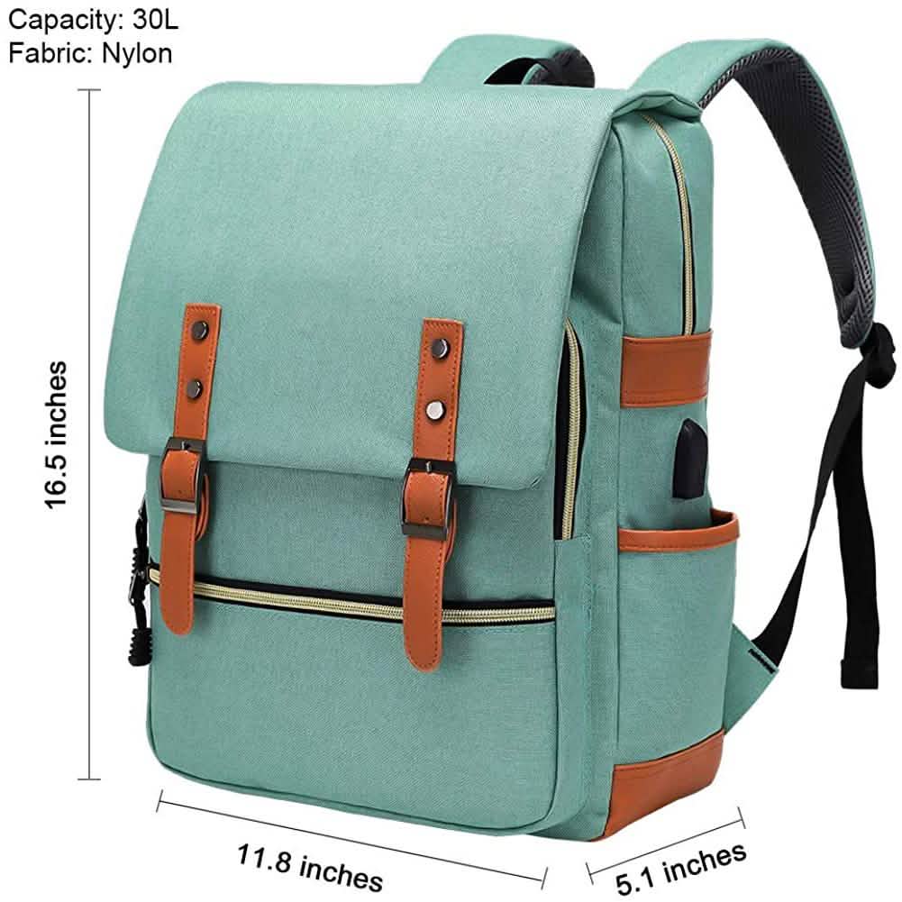 Sac à dos vintage pour ordinateur portable