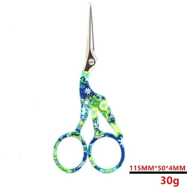 Vintage Style Stork Crane Scissors