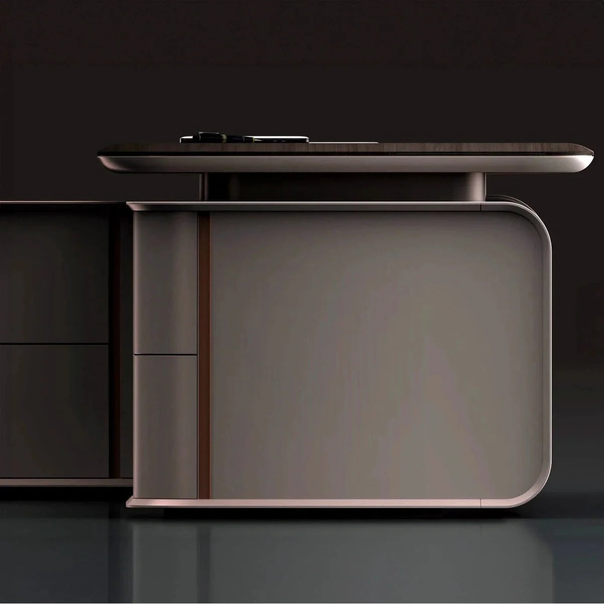 Canon · Modern L-Shaped Executive Desk