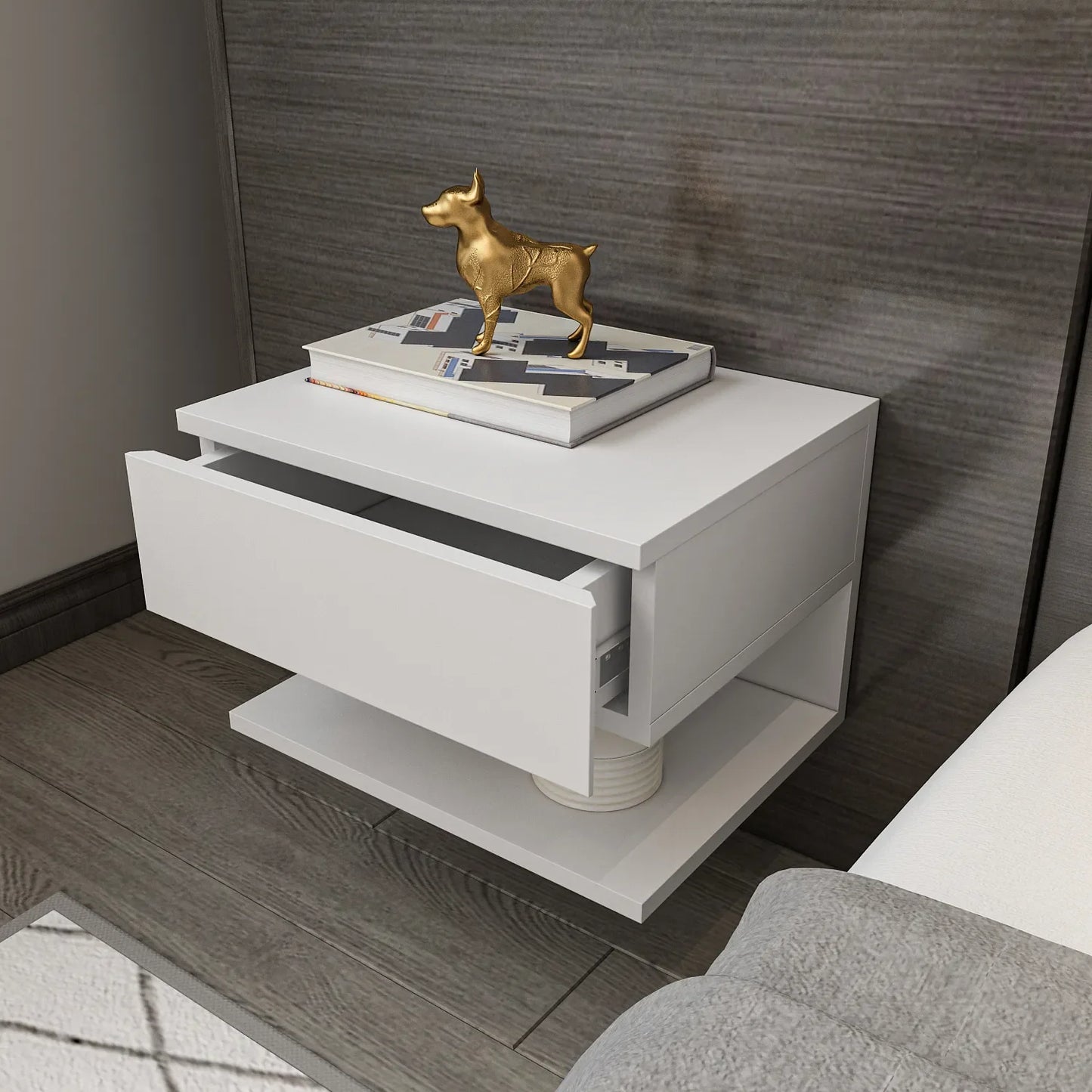 Vivid Floating Modern Nightstand