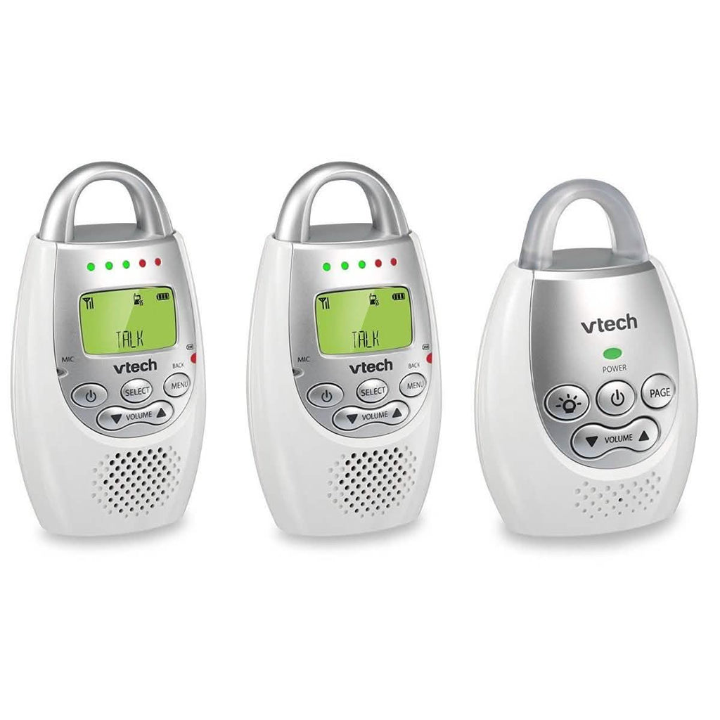 VTech BA72212GY Écoute-bébé audio avec 2 unités parents