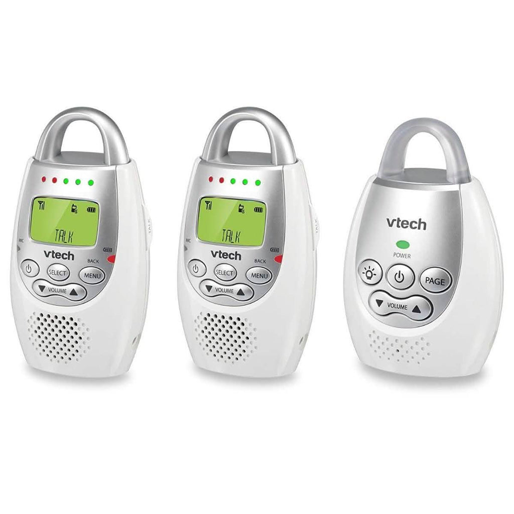 VTech BA72212GY Écoute-bébé audio avec 2 unités parents