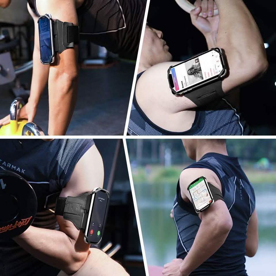 VUP Brassard de course avec porte-clés et téléphone