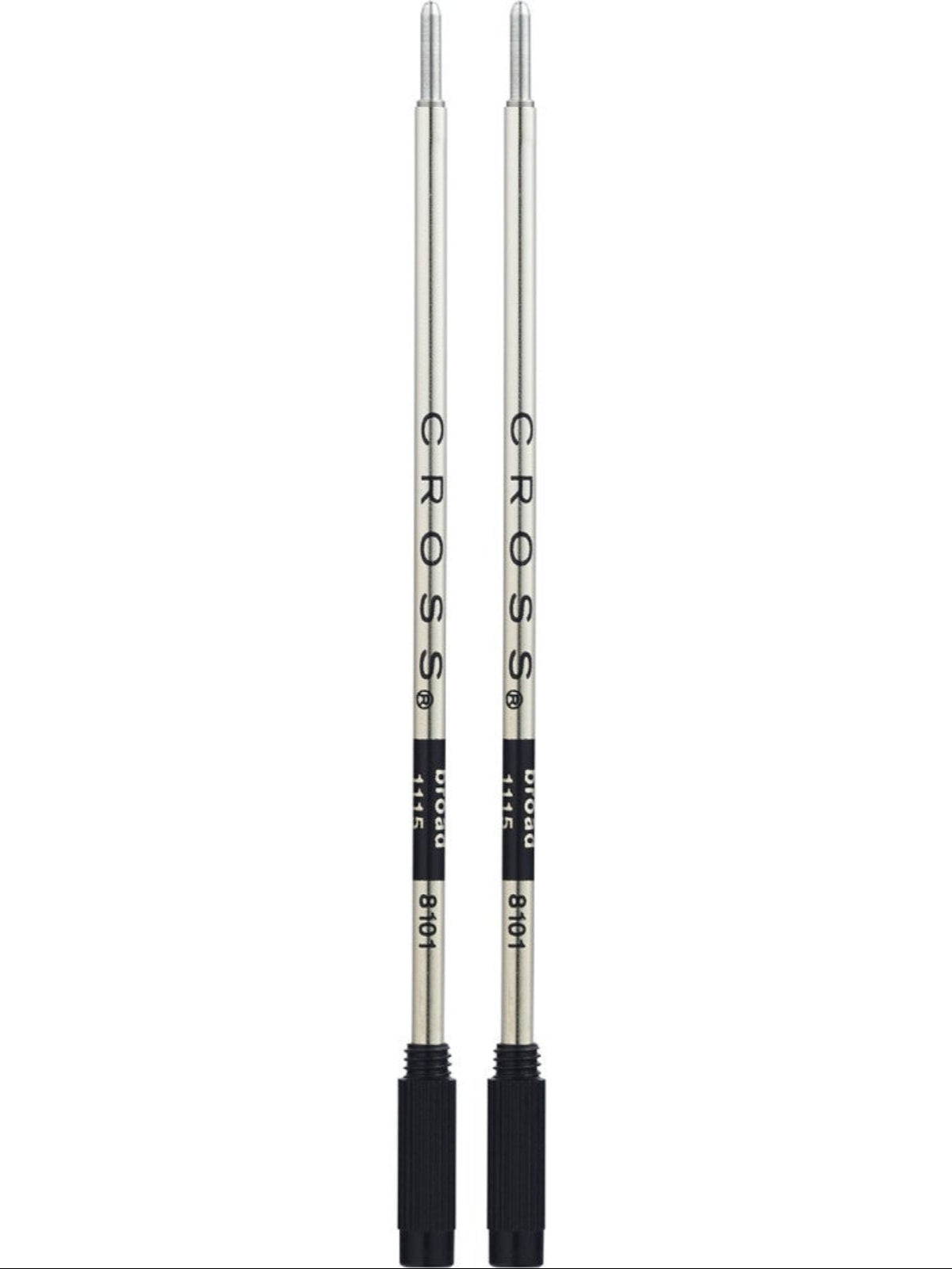 Ballpoint Pen Refill - Black - Broad - Dual Pack