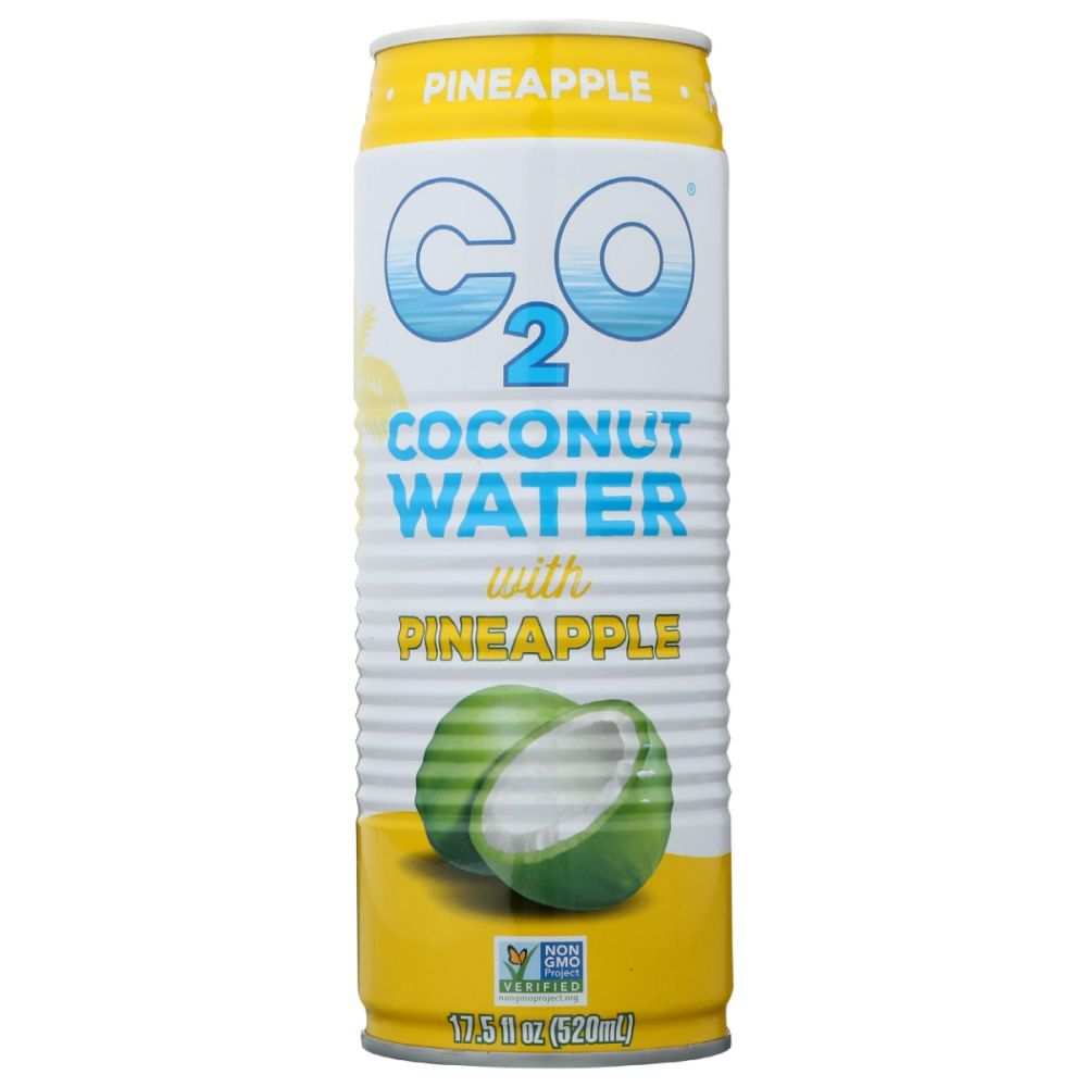C20 Coconut Water: Natural Pineapple Hydration in a Can - 17.5 fl oz