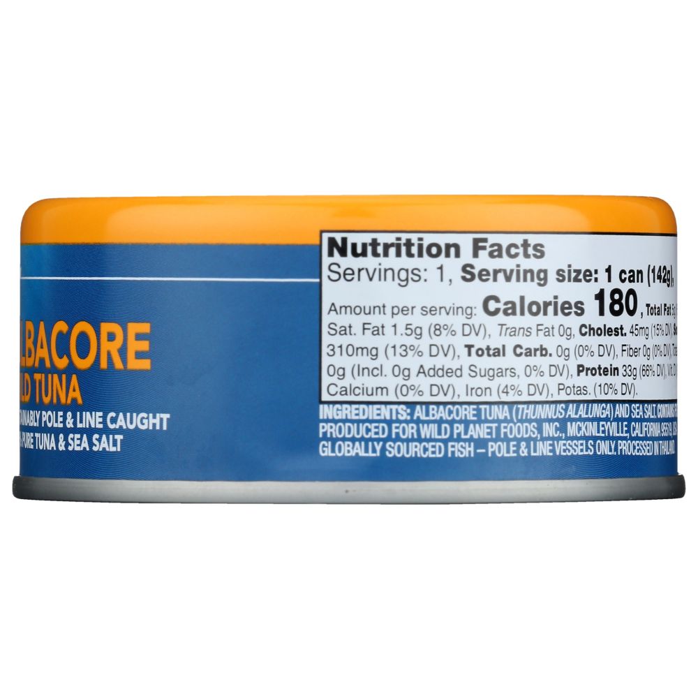 WILD PLANET: Albacore Wild Tuna, 5 oz