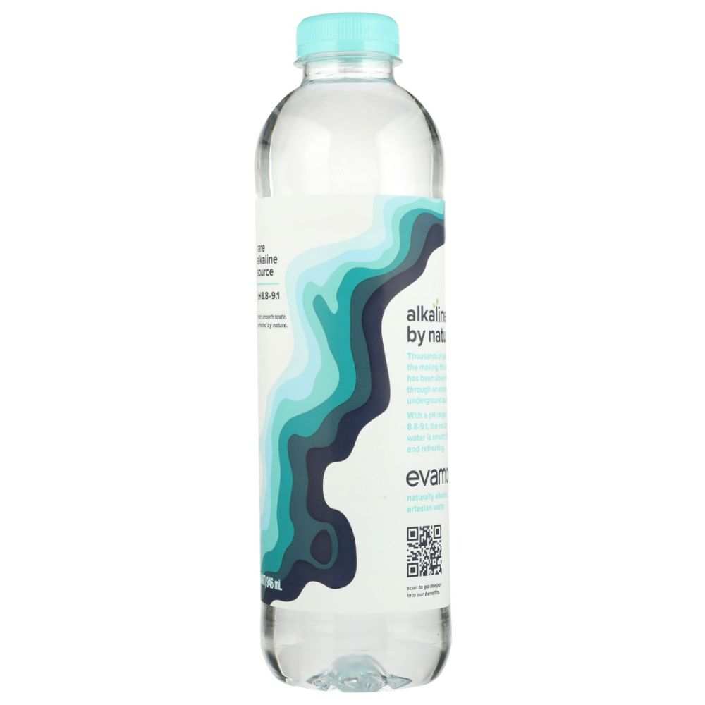 EVAMOR Natural Artesian Water –Pure Alkaline Spring Water, 70oz Bottle