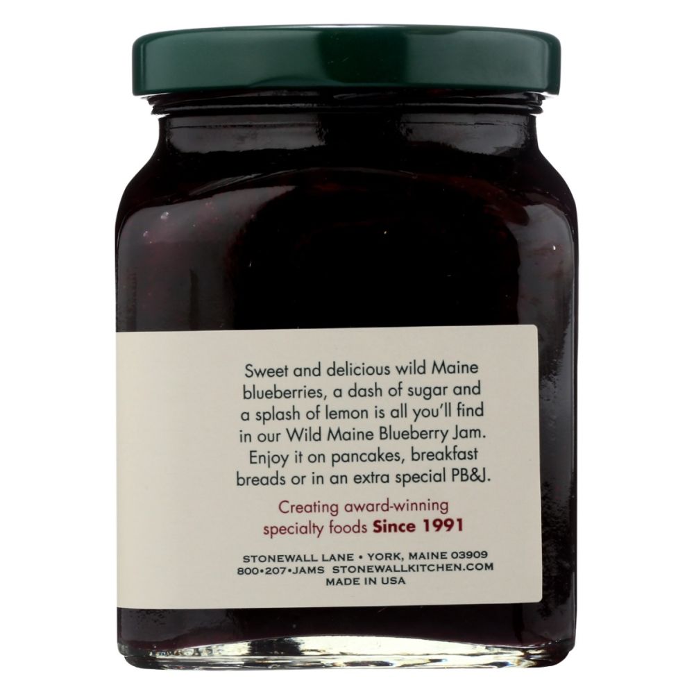 STONEWALL KITCHEN: Wild Maine Blueberry Jam, 12.5 oz