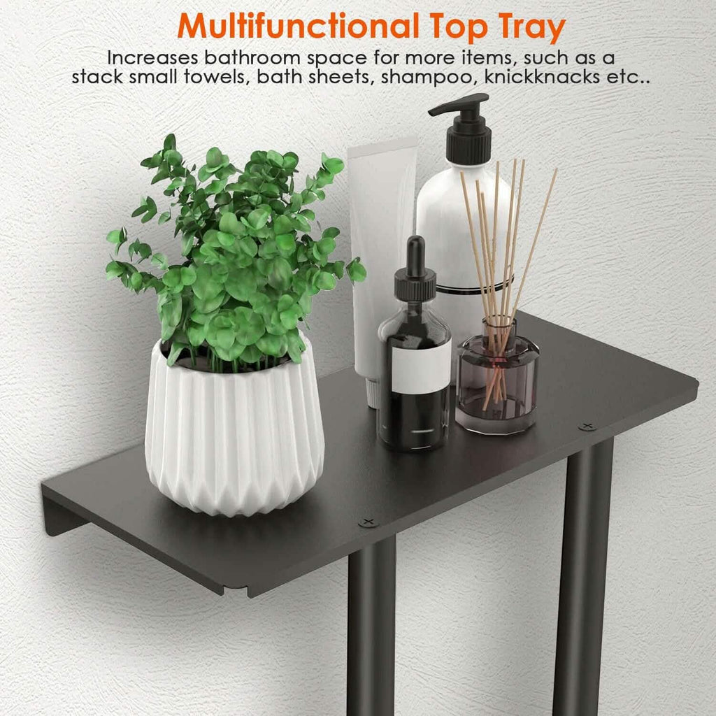 Wall Mounted Towel Rack for Rolled Towels