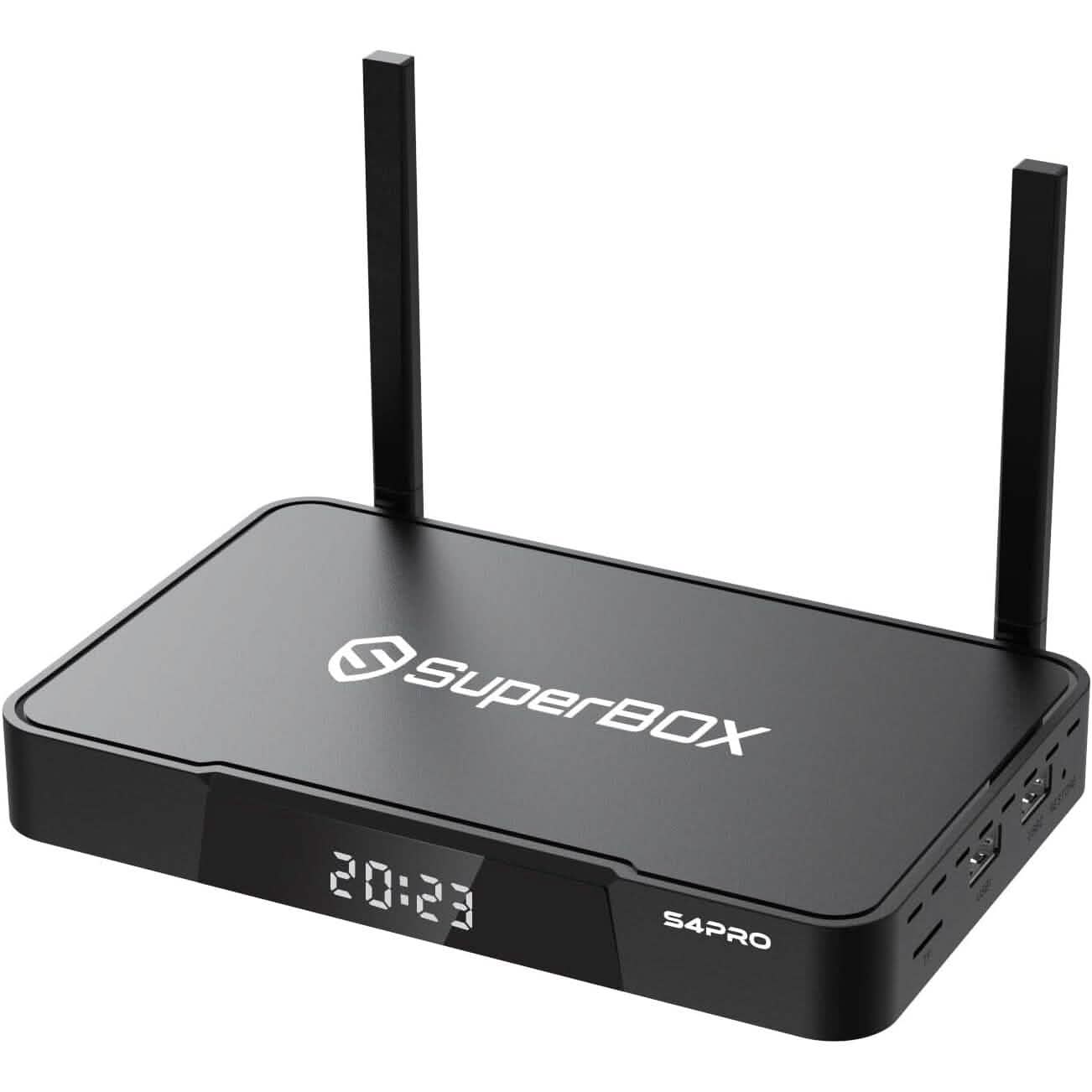 WALLECOM 2023 Latest S4 PRO Smart TV Box  (Refurbished)