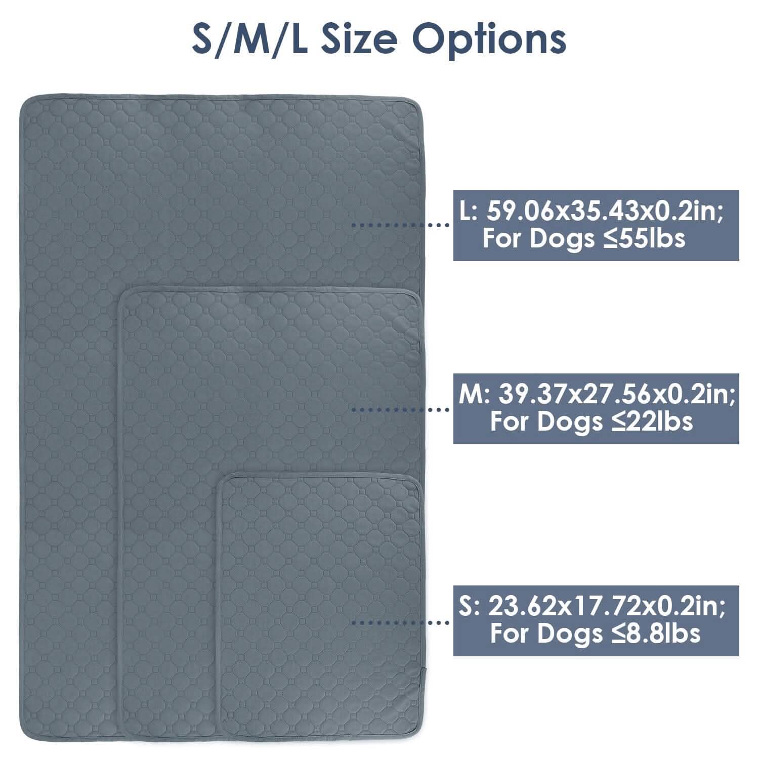 Washable Dog Pee Pad Reusable Puppy Potty Training Pads