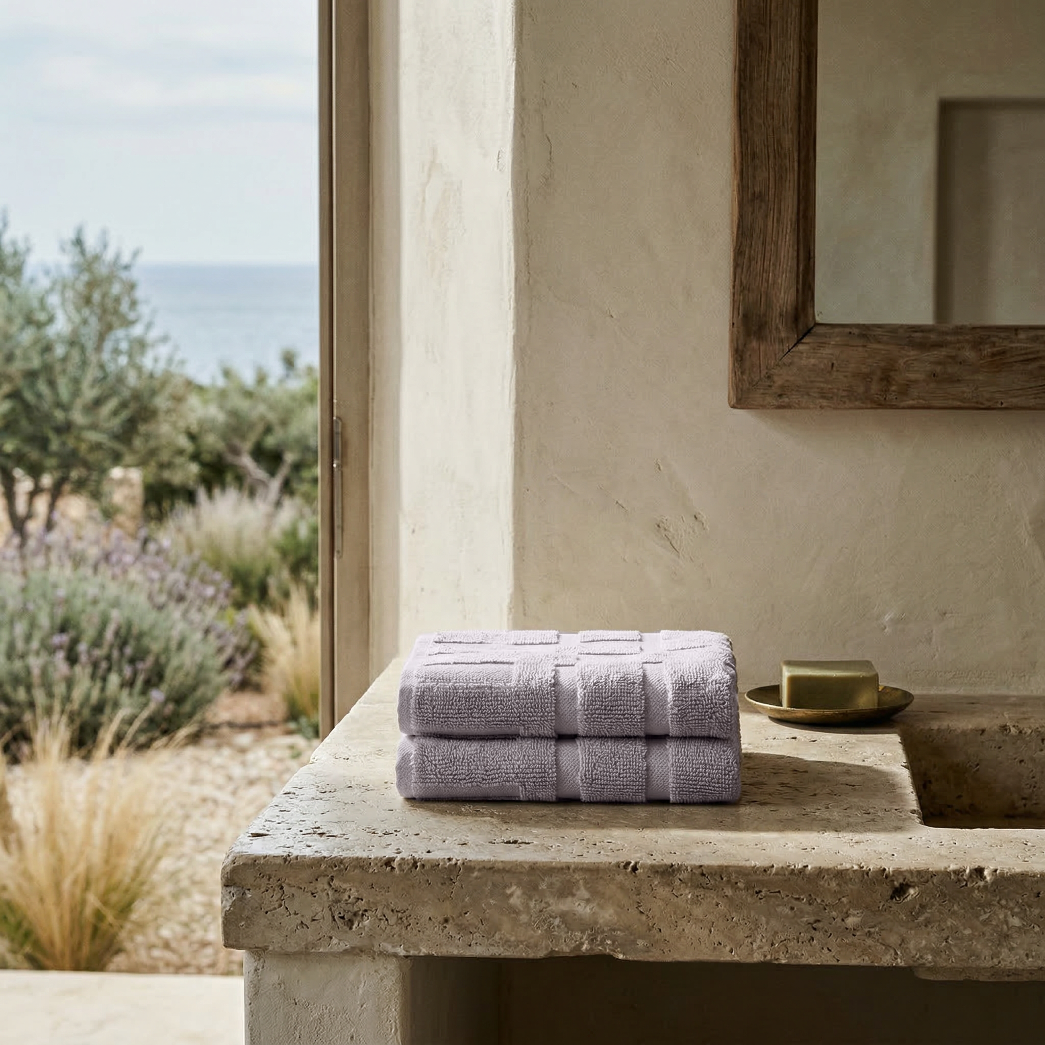 Serviettes Capri en coton australien