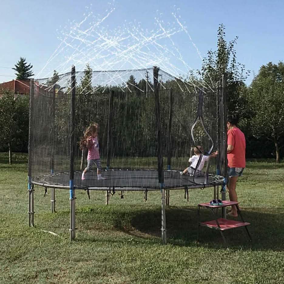 Tuyau d'arrosage pour trampoline de parc aquatique extérieur