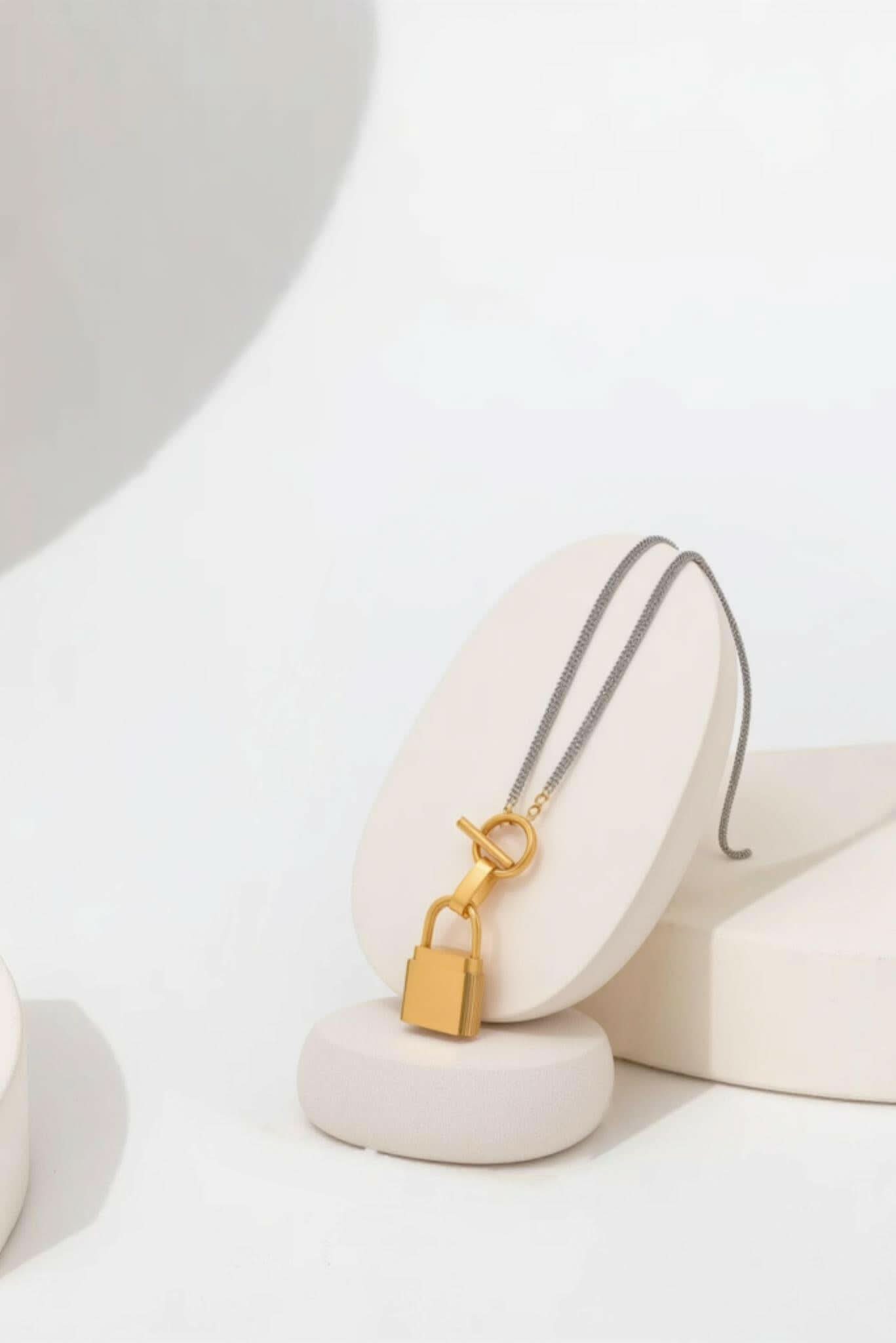 Waterproof Gold Plated Padlock