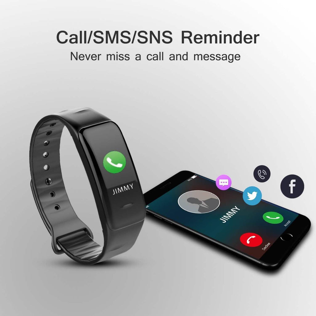 Bracelet intelligent étanche violet moniteur de fréquence cardiaque d'activité physique