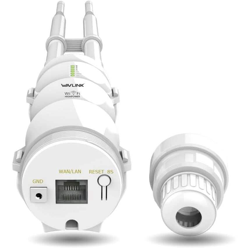 WAVLINK 屋外用WiFiレンジエクステンダー AC600 高出力防水屋外WiFiエクステンダー（リファービッシュ品）