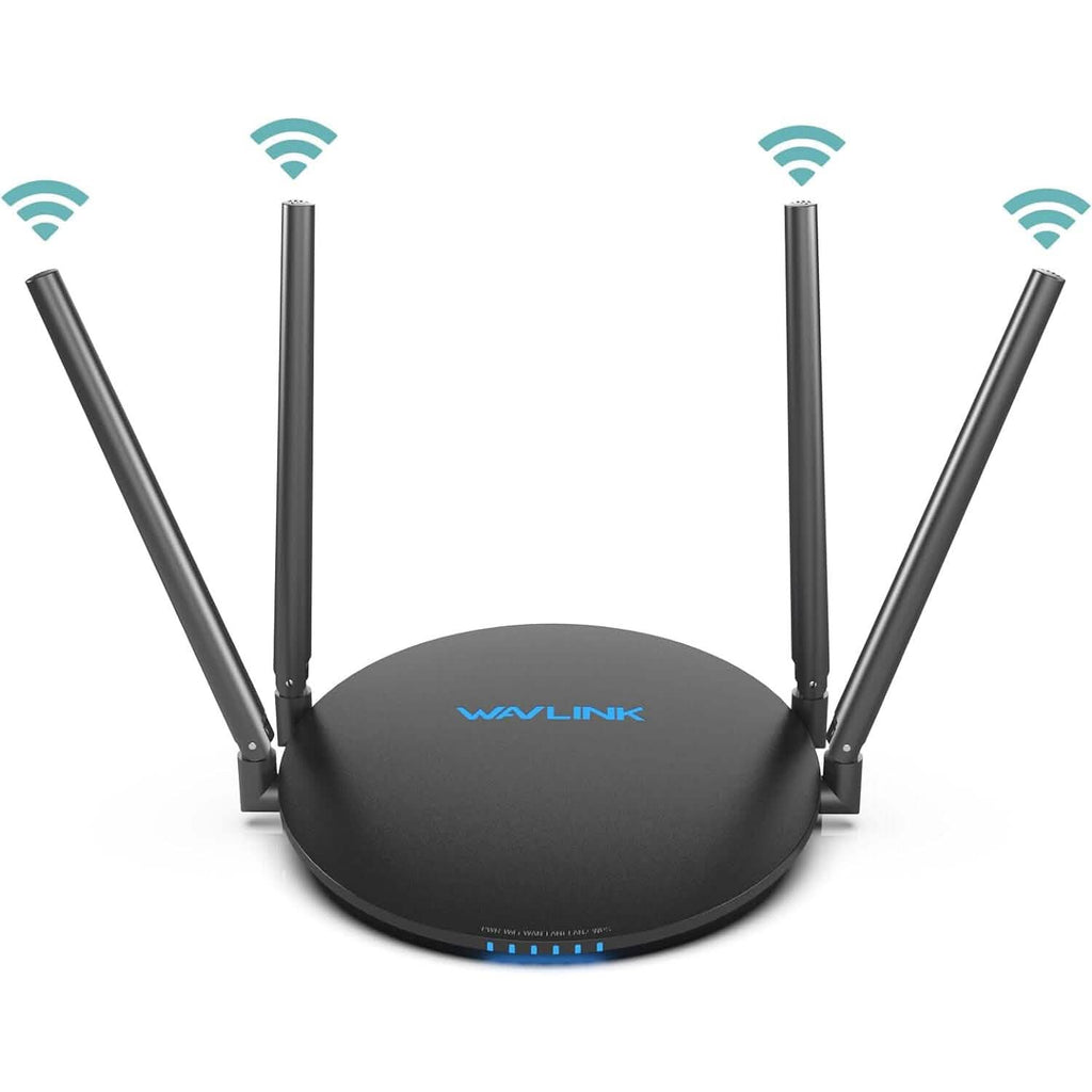 WAVLINK Wireless Router Dual Band 5GHz+2.4GHz WiFi 5 Router with 100Mbps WAN/LAN  (Refurbished)
