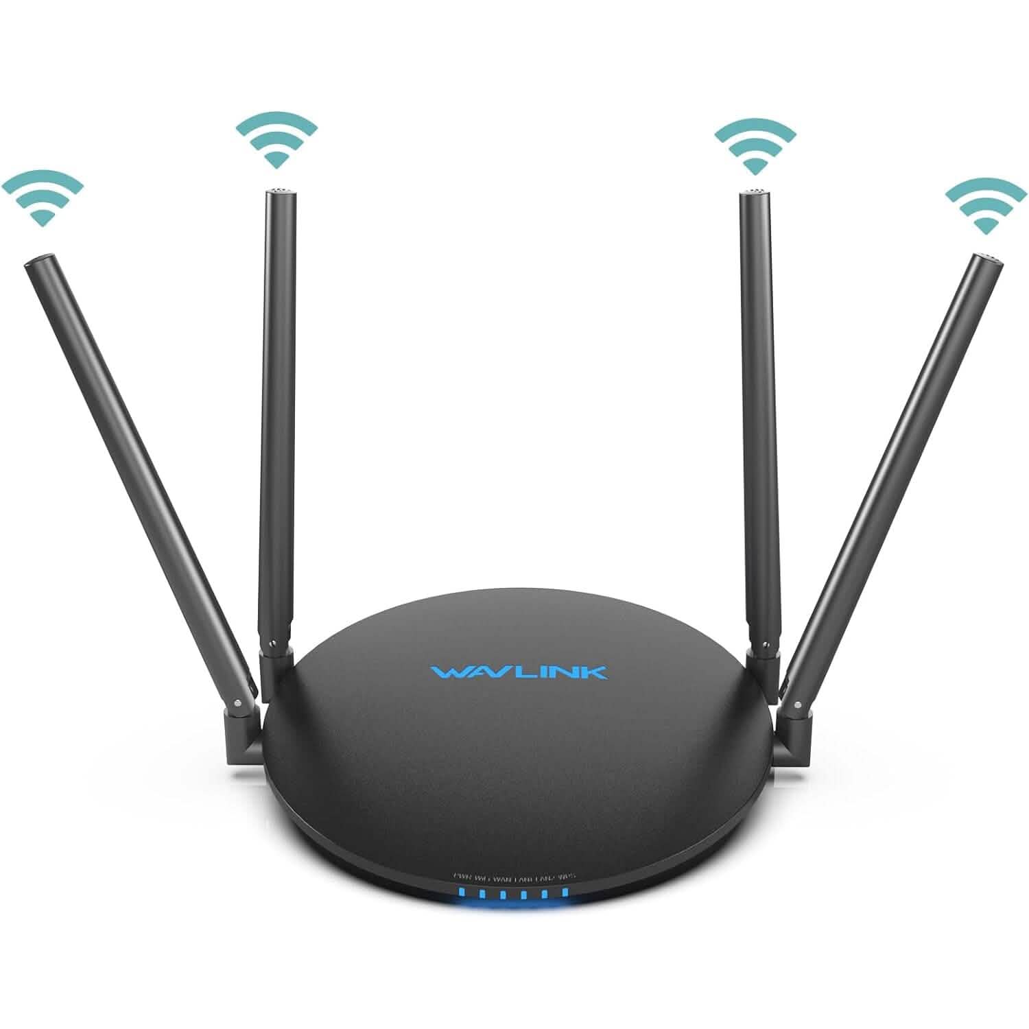 WAVLINK Wireless Router Dual Band 5GHz+2.4GHz WiFi 5 Router with 100Mbps WAN/LAN  (Refurbished)