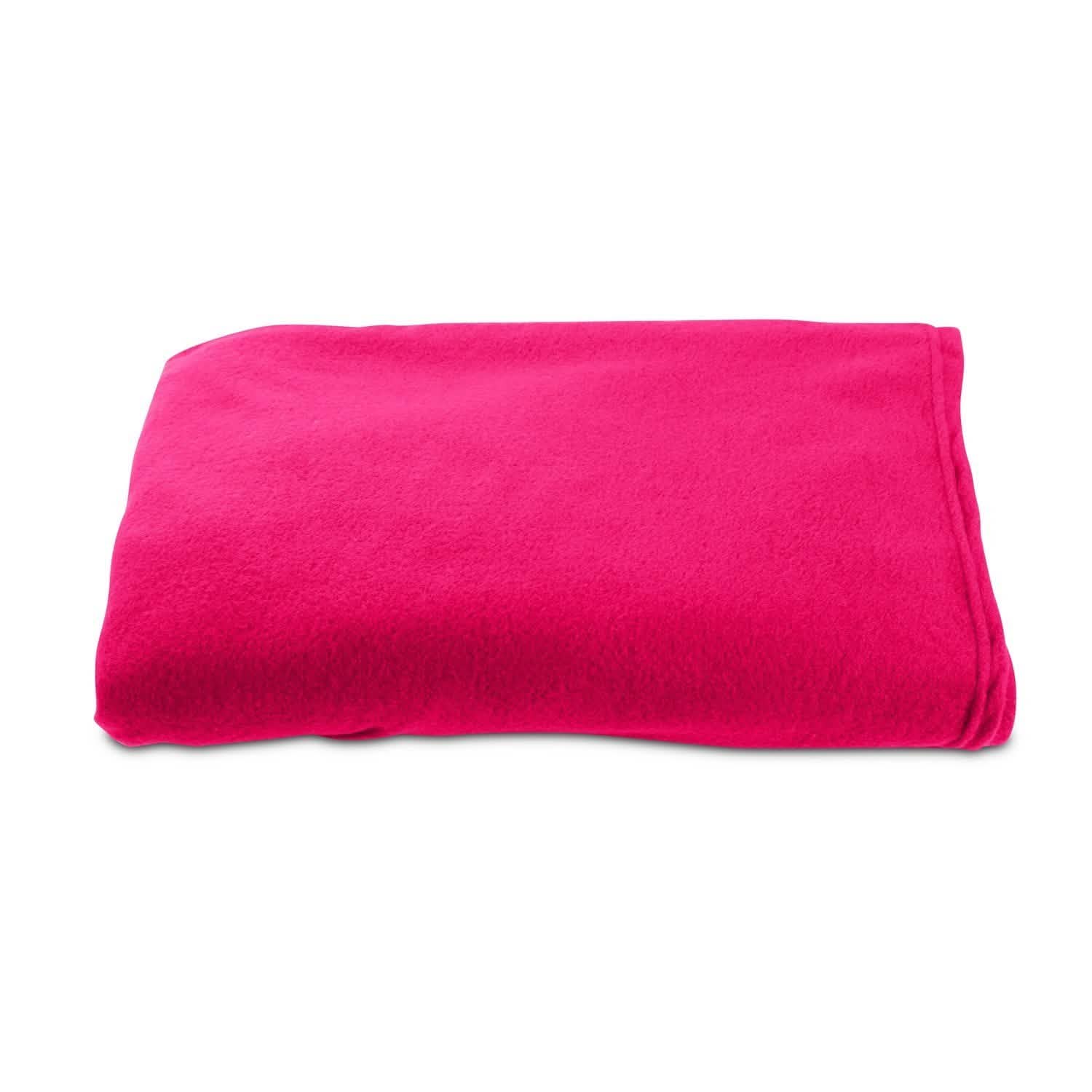Couverture polaire portable avec manches