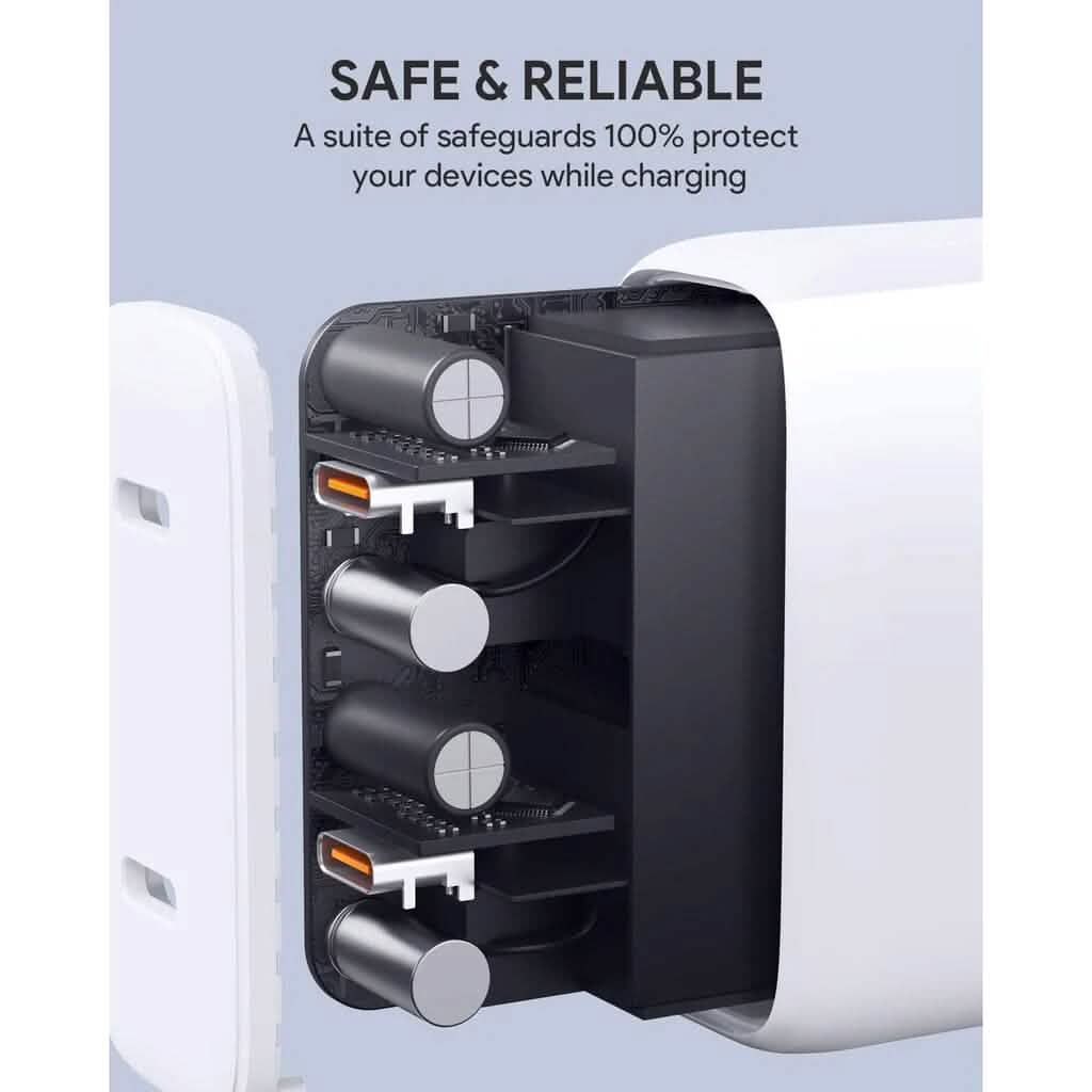 Wemiss 40W USB-C Wall Fast Charger with Foldable Plug