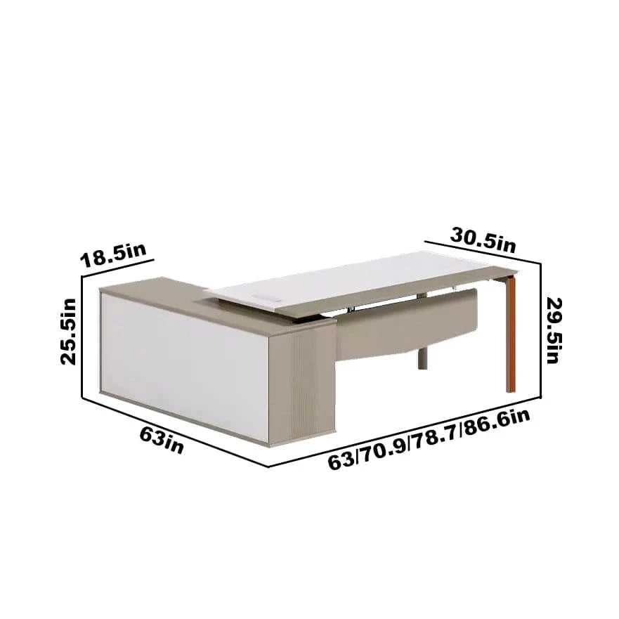 Westney · Modern L-Shaped Executive Desk