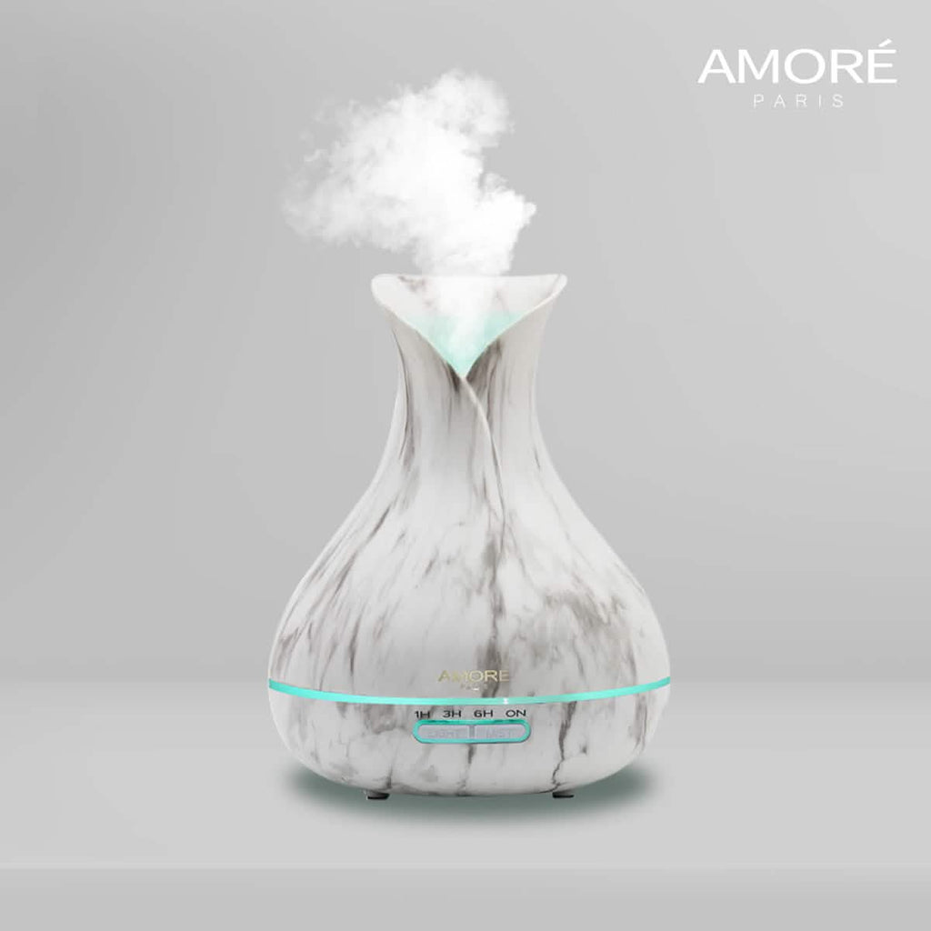 White Marble 300ml Ultrasonic Aroma Diffuser