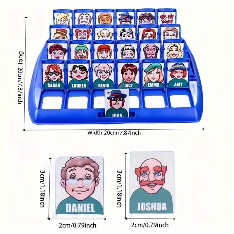 Who I Am, Guessing Board Games, Desktop Educational Toys