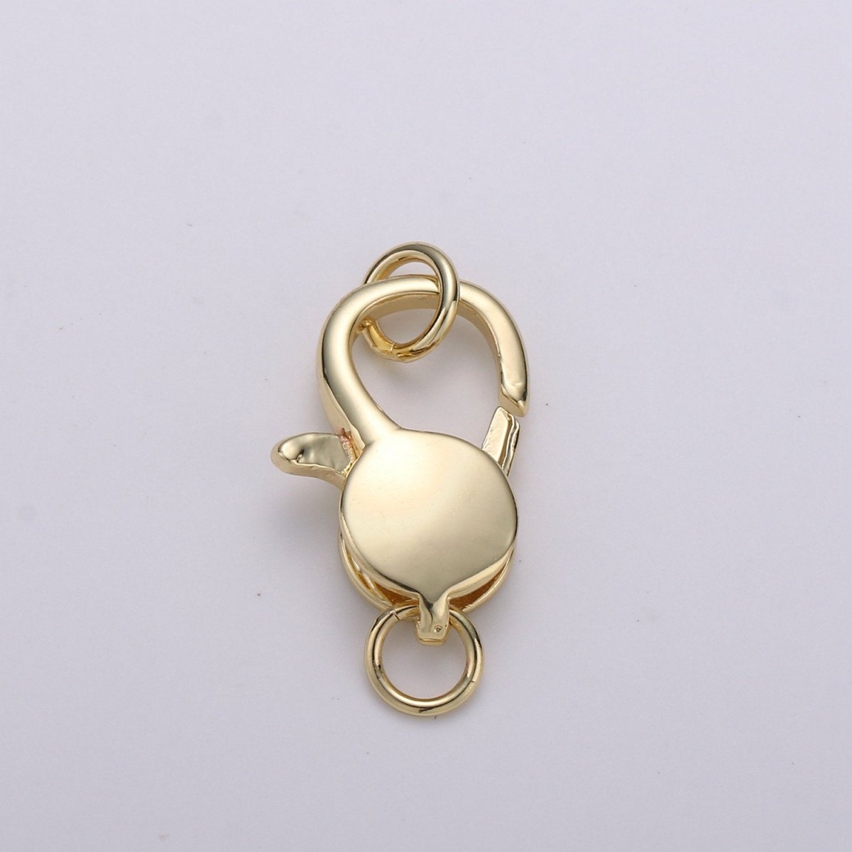 Wholesale Lobster Clasp 14k Gold Filled, Lobster Claw with Jump Ring for Jewelry Necklace Bracelet Anklet Making, Size 20mmx10mm K-837 K-838