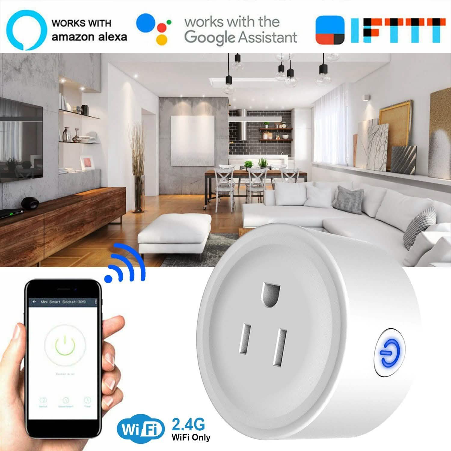 Prise Intelligente Wi-Fi APP Télécommandée