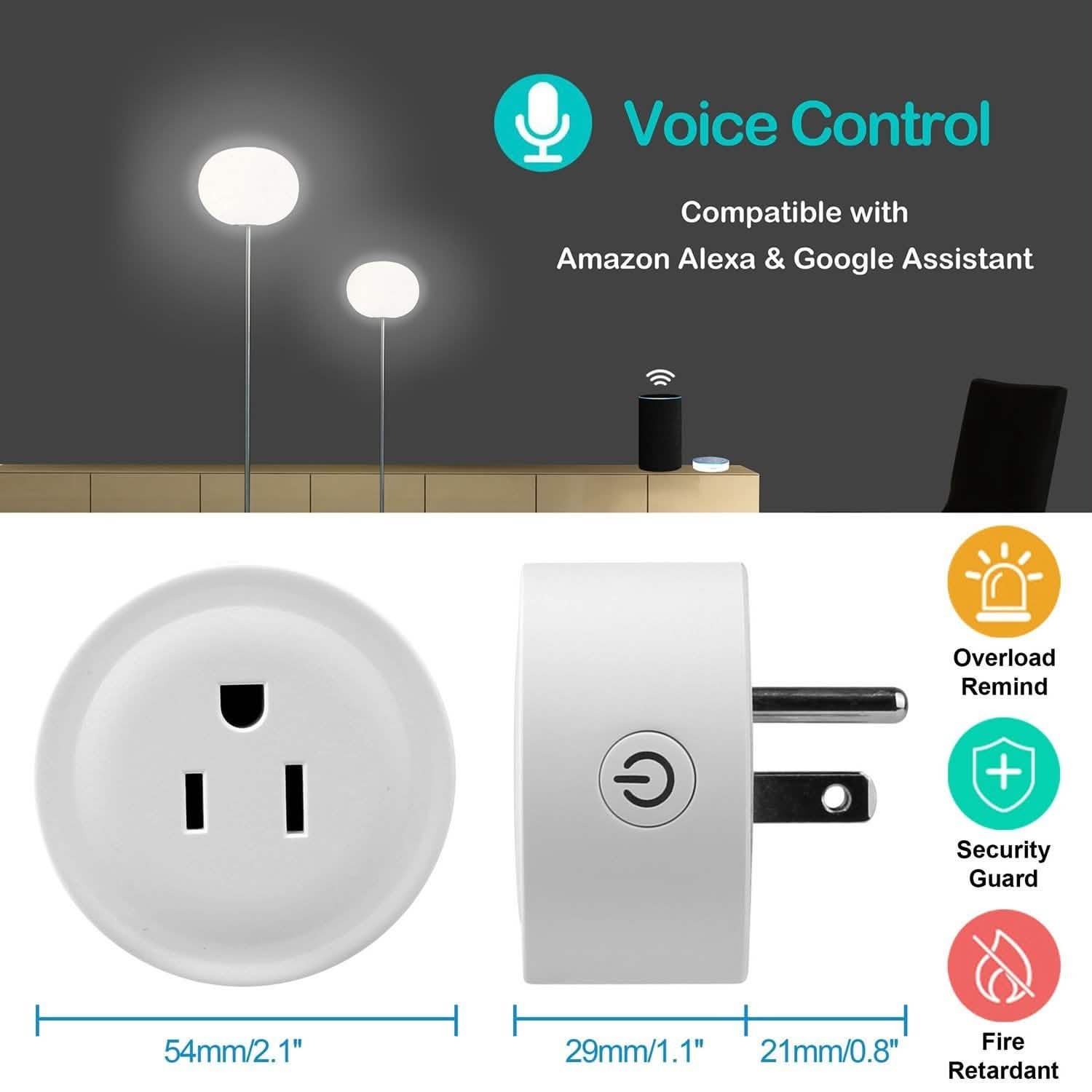 Prise Intelligente Wi-Fi APP Télécommandée