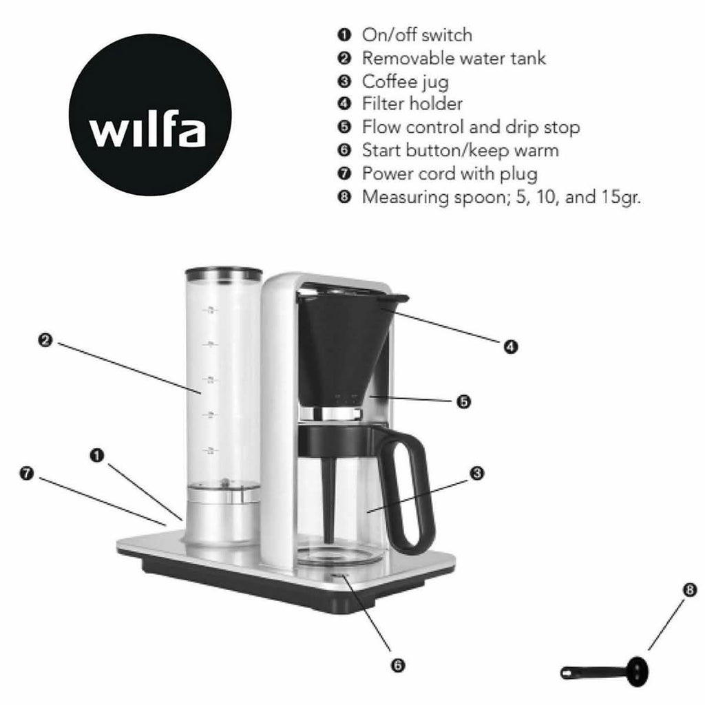 Wilfa Svart Precision Automatic Coffee Maker