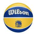 ウィルソン NBA ゴールデンステートウォリアーズ トリビュートボール - サイズ7 - 青/黄（リファービッシュ品）