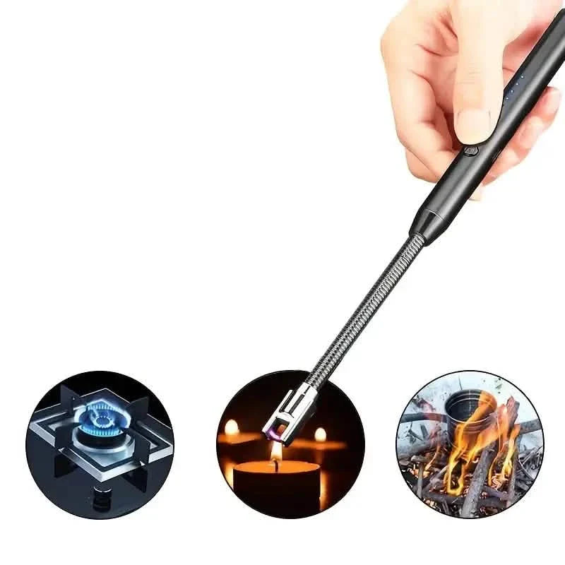Windproof Rechargeable Arc USB Lighter