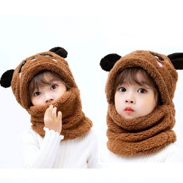 Bonnet tricoté pour enfant hiver