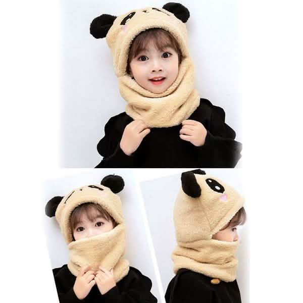 Bonnet tricoté pour enfant hiver