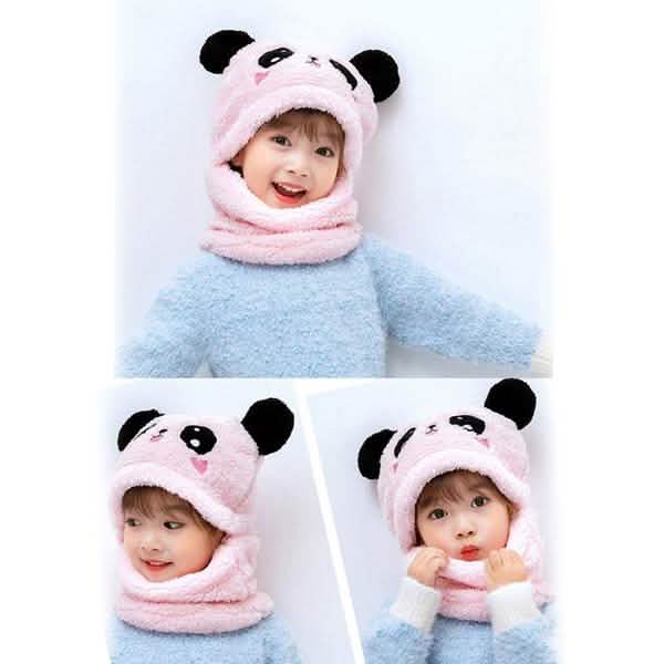 Bonnet tricoté pour enfant hiver