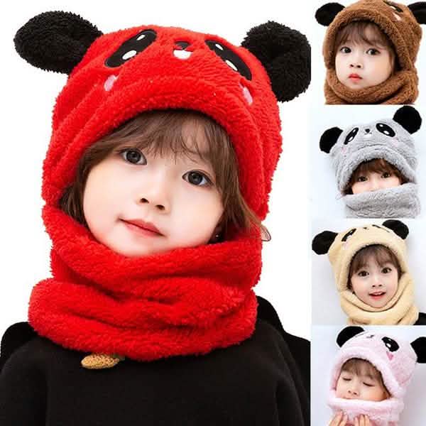 Bonnet tricoté pour enfant hiver