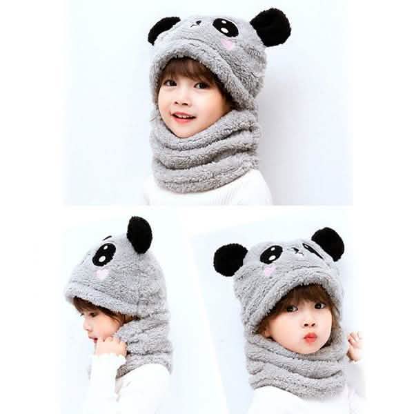 Bonnet tricoté pour enfant hiver