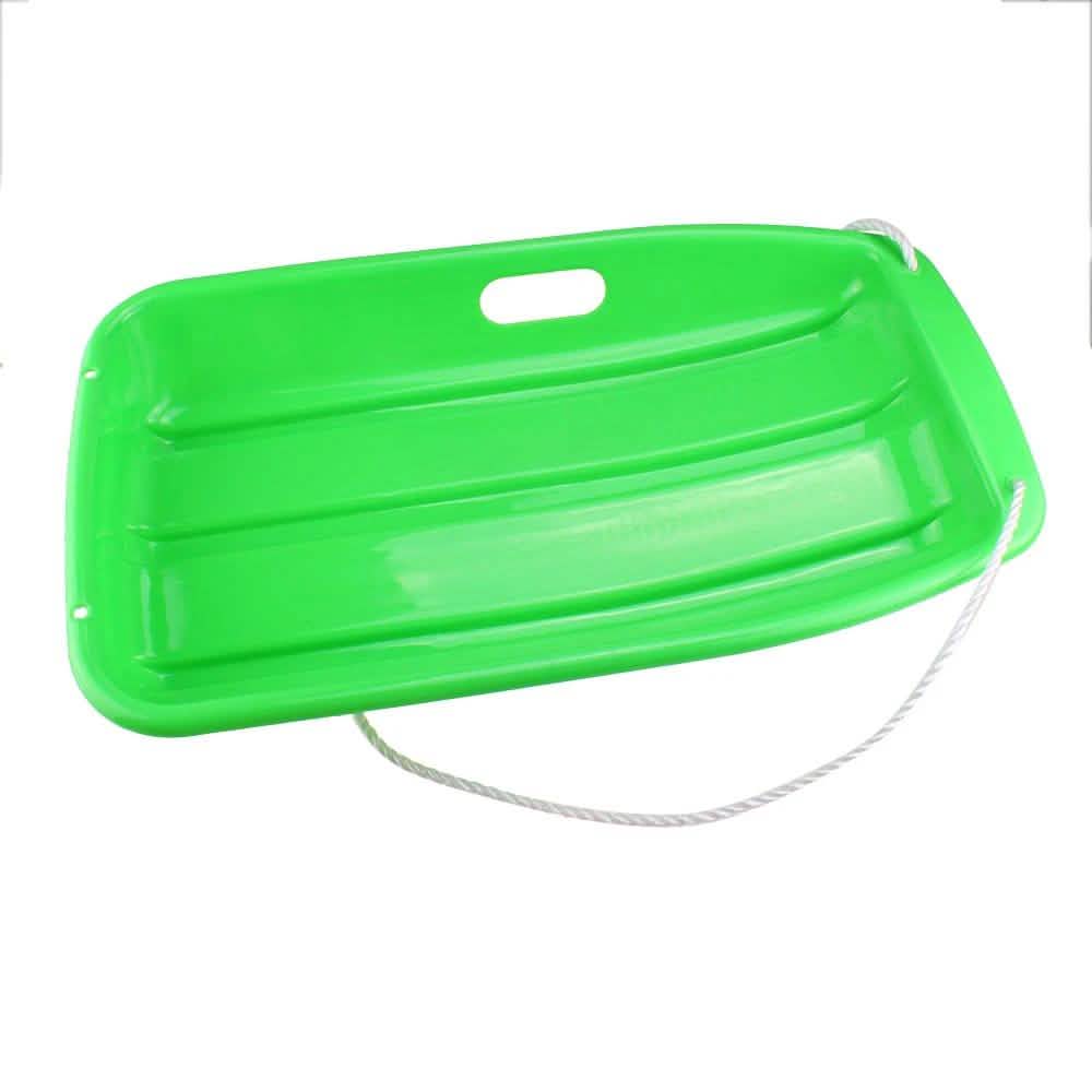 冬用耐久プラスチック製ボート型スノースレッド 子供と大人用