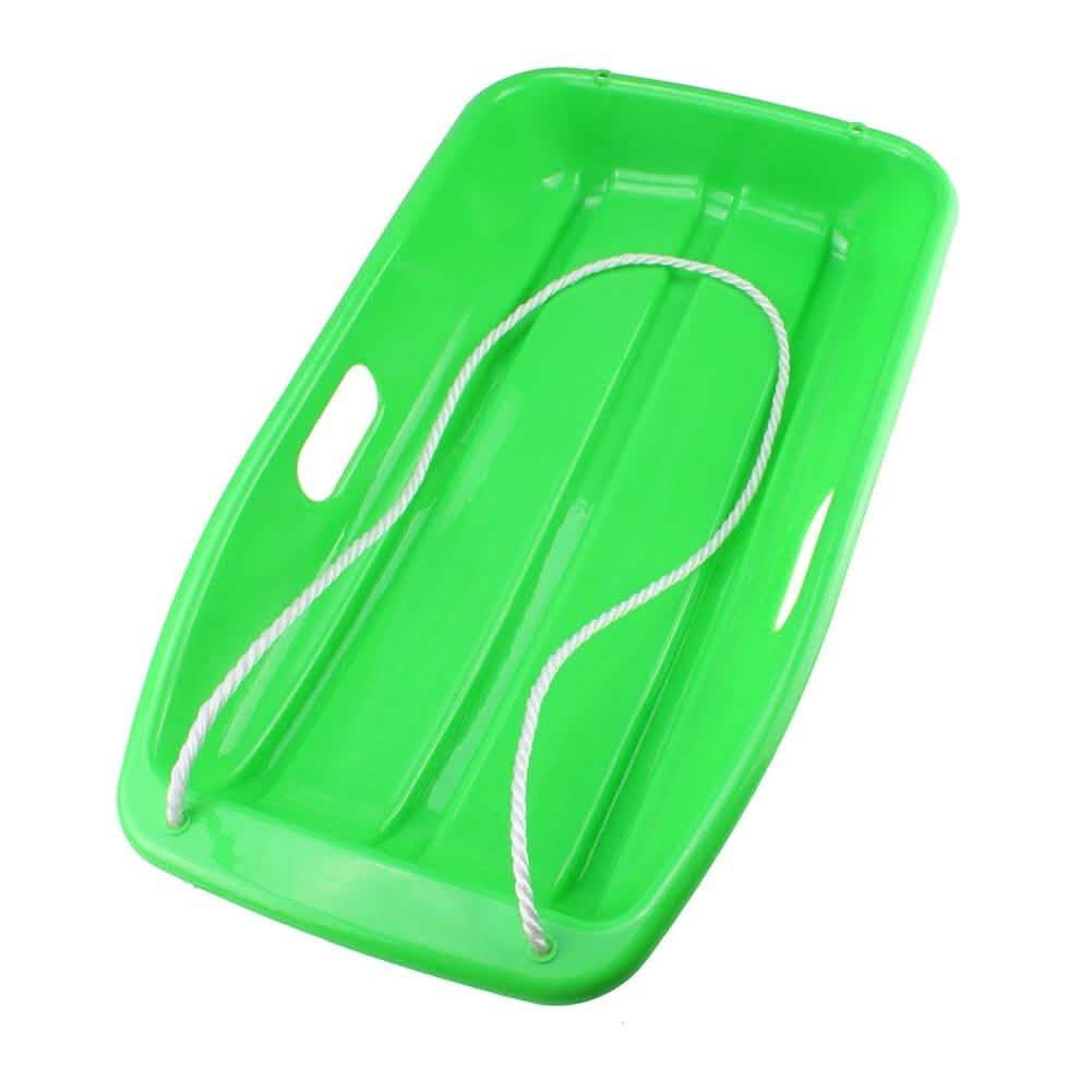 冬用耐久プラスチック製ボート型スノースレッド 子供と大人用