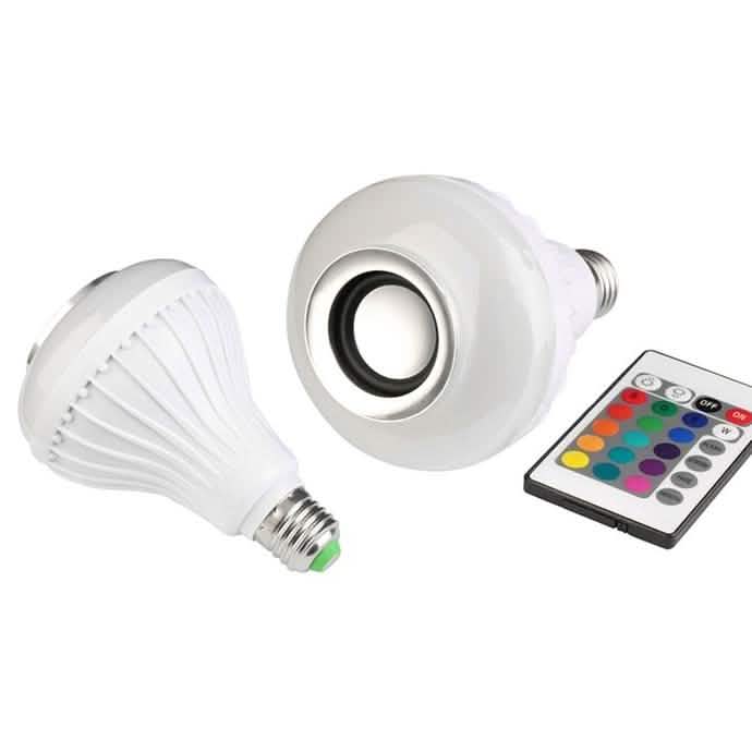 Ampoule intelligente et haut-parleur Bluetooth multicolore