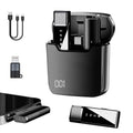 Wireless Clip On Microphone with Charging Case