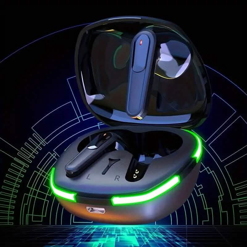 Wireless Earbuds with LED Display & Touch Control