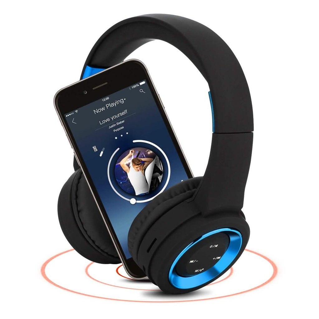 ワイヤレスヘッドホン Bluetoothヘッドセット ノイズキャンセリング オーバーイヤー マイク付き