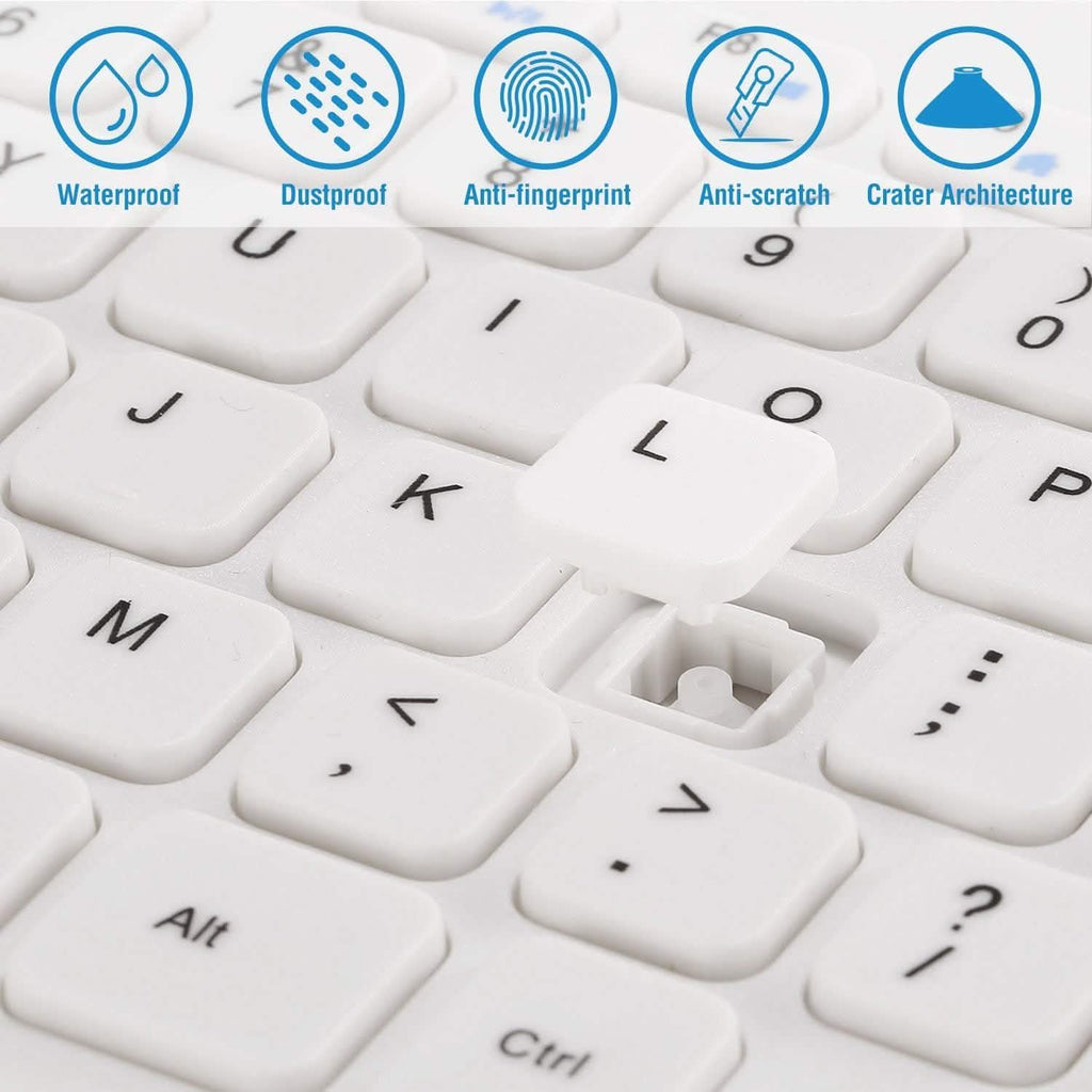 Wireless Keyboard and Mouse 2.4GHz Multimedia Mini Keyboard & Mouse