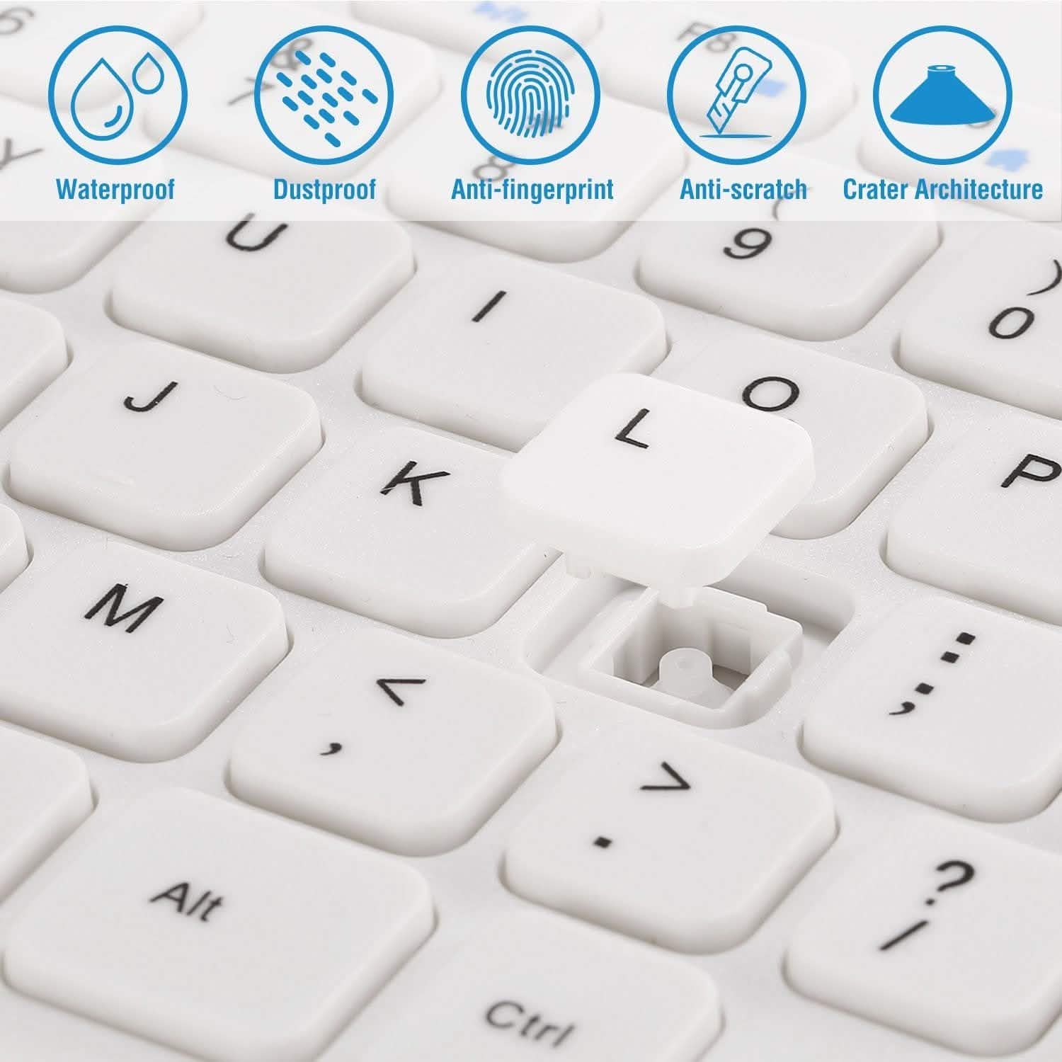 Wireless Keyboard and Mouse 2.4GHz Multimedia Mini Keyboard & Mouse
