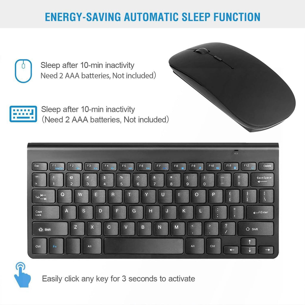 Wireless Keyboard and Mouse Combo