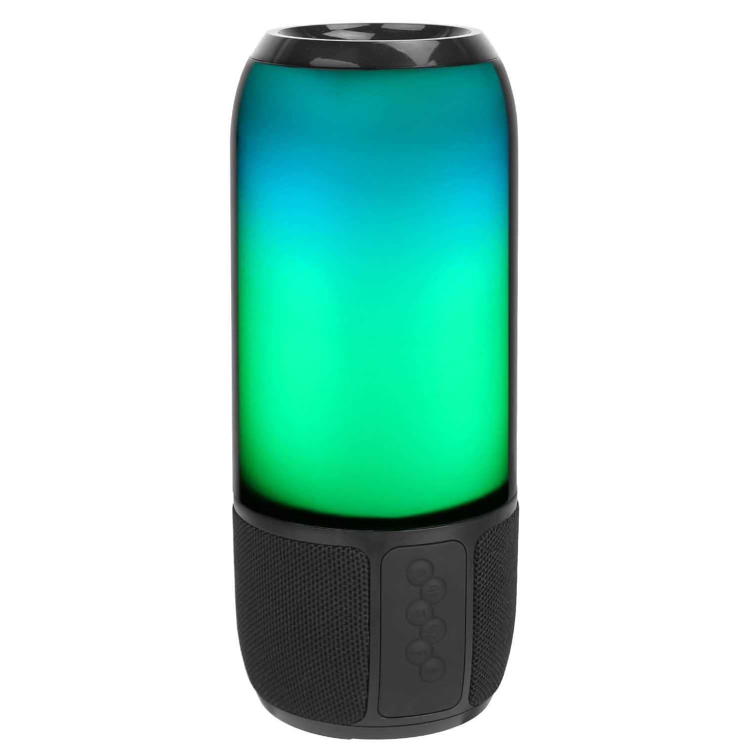 Enceinte portable sans fil avec lumière changeante de couleur