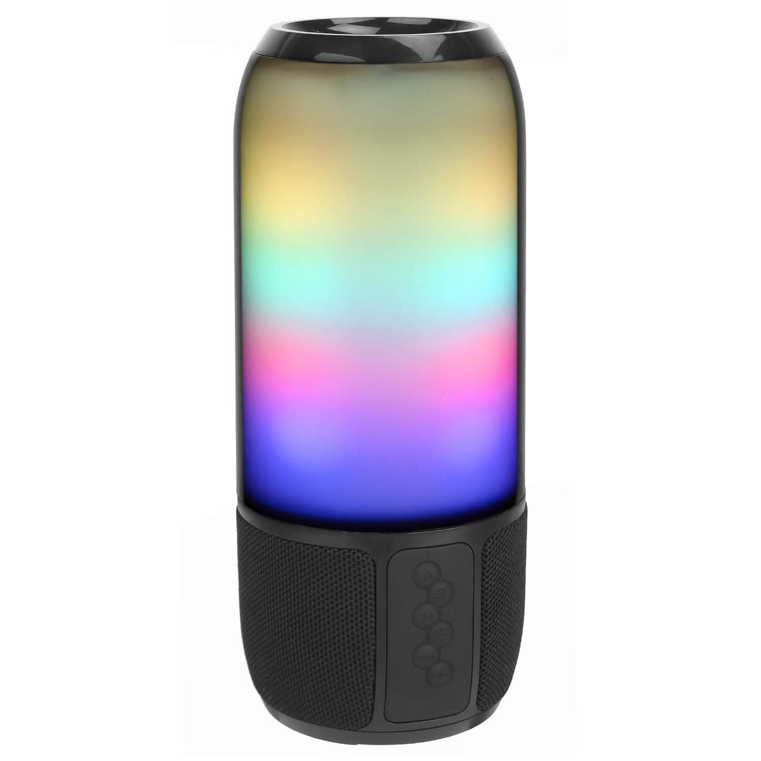 Enceinte portable sans fil avec lumière changeante de couleur