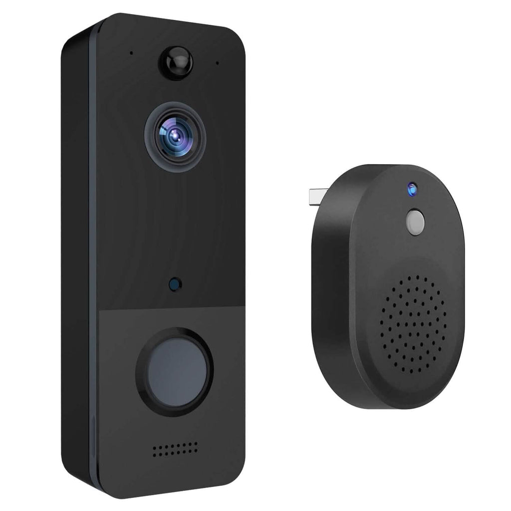 Sonnette vidéo Wi-Fi intelligente sans fil